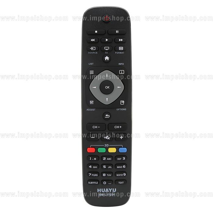 Pilot do PHILIPS SMART TV RM-L1125+ - zamiennik HUAYU, HOME, 3D ,