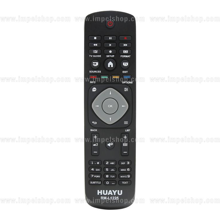Pilot do PHILIPS SMART TV RM-L1225 - zamiennik HUAYU, HOME, TV GUIDE ,