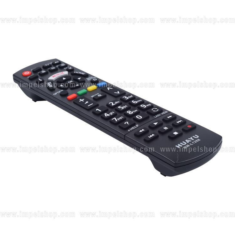Pilot do PANASONIC SMART TV RM-L1268 - zamiennik HUAYU, Netflix, Rakuten TV, Apps, HOME, GUIDE, eHELP ,