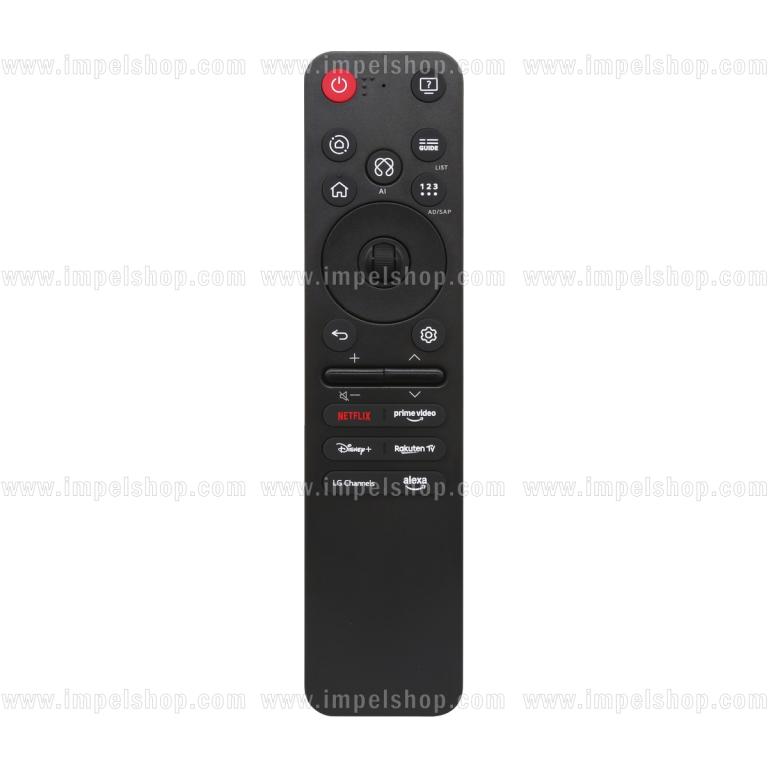 Pilot do LG voice SMART TV MR25GA / AKB76046603 - zamiennik HUAYU, Netflix, Prime Video, Disney+, Rakuten TV, LG Channels, Alexa, sterowanie głosowe ,