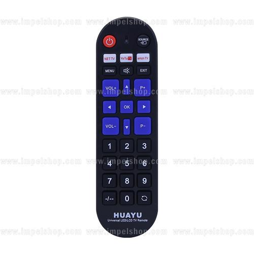 Pilot uniwersalny SMART TV RM-L1600 - zamiennik HUAYU, NET TV, YouTube, Amazon TV ,