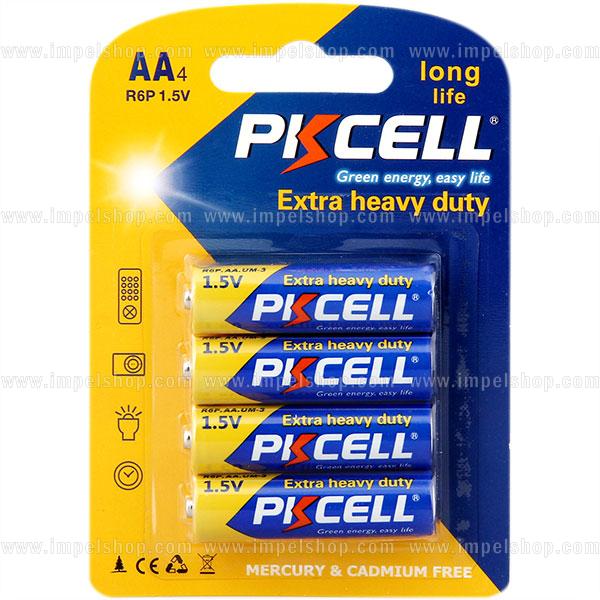 Baterie cynkowo-węglowe AA R6P PKCELL 1,5V – 4 szt. blister