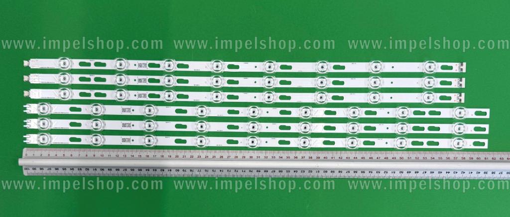 Zestaw listew LED do naprawy podświetlenia telewizora SAMSUNG 60" zestaw 6szt , 3szt X JL.D600H1330-408AL-M_V12 6.0 , 9LED , 3V , 614MM & 3szt X JL.D600H1330-408AR-M_V12 6.0 , 8LED , 3V ,580MM , BN96-58288A & BN96-58290A ,
JL.D600H1330-408AR-M_V12 6.0 8LED 3V 580MM ,