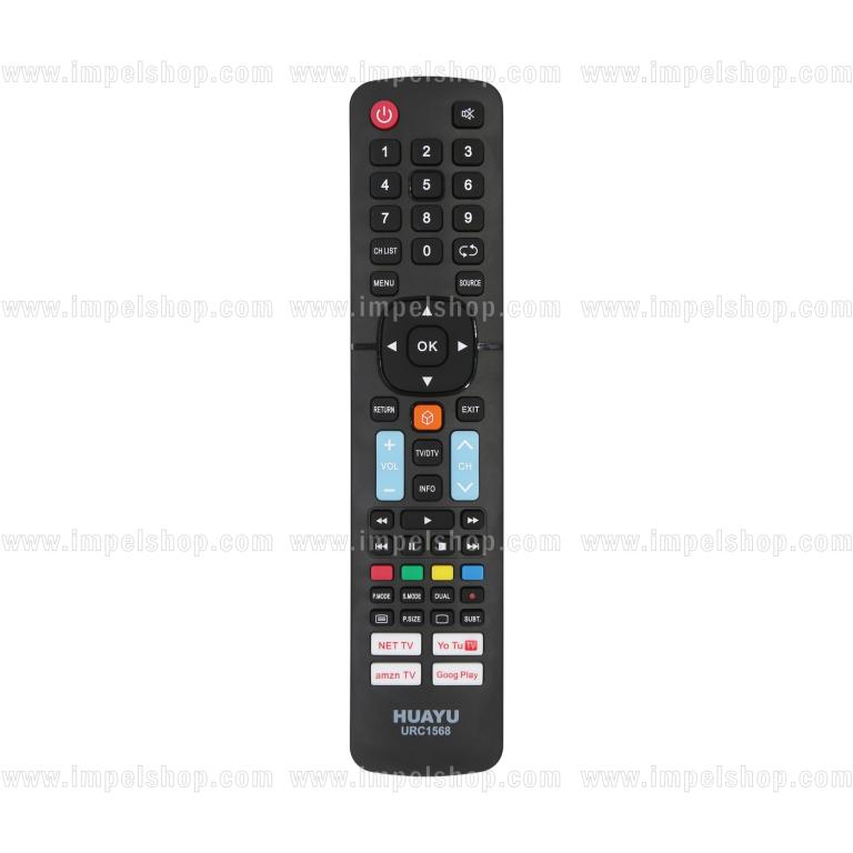 Pilot uniwersalny 5IN1 SAMSUNG LG SONY PHILIPS PANASONIC URC1568 - zamiennik HUAYU