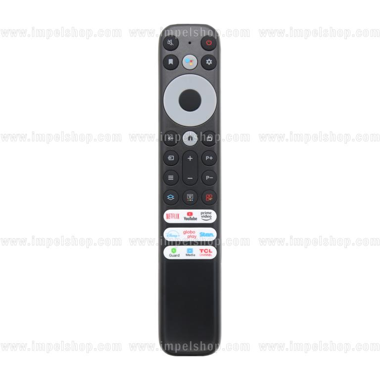 Pilot do TCL voice SMART TV BT-TC02 - zamiennik HUAYU, sterowanie głosowe, Netflix, YouTube, Prime Video, Disney+, Globo Play, Stan, TCL Channel