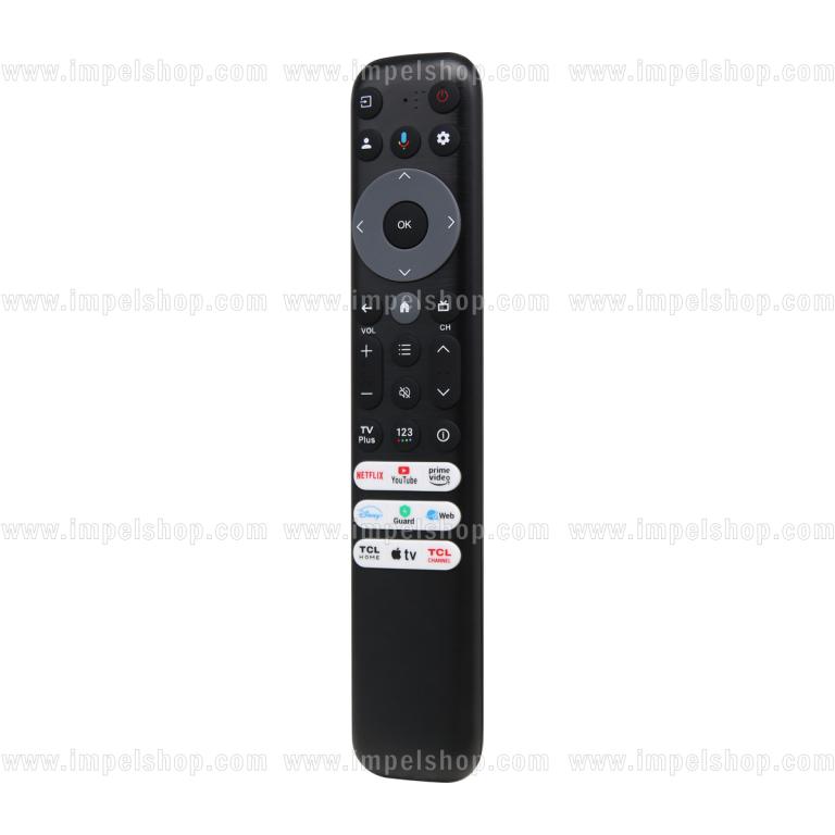 Pilot do TCL voice SMART TV BT-TC03 - zamiennik HUAYU, sterowanie głosowe, Netflix, YouTube, Prime Video, Disney+, Globo Play, Stan, TCL Channel