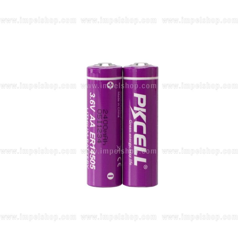 Bateria litowa Li-SOCl2 ER14505 PKCELL AA 3,6V 2400mAh