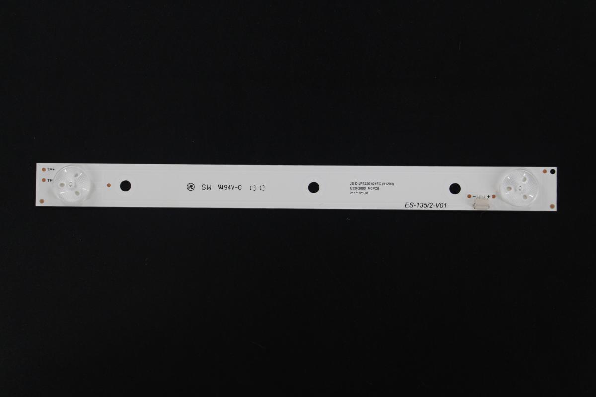 Zestaw listew LED do naprawy podświetlenia telewizora SAST32" zestaw 4szt ,  2szt X 2LED JS-D-JP3220-021EC(51209) & 2szt X 4LED?JS-D-JP3220-041EC(51209)