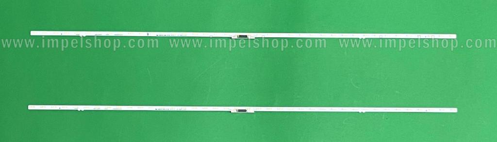 Zestaw listew LED do naprawy podświetlenia telewizora SAMSUNG 50" zestaw 2szt X BN96-52597A   AU8/9K_E0 DFM_S40(1)_R1.2 / LM41-01041A/C / AU8K/9K_STC500AF7_7020_2IN1_40LEDs_REV1.0_201020 , 40LED , 545MM , 3V ,