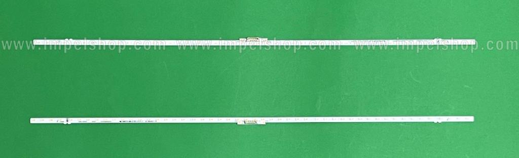 Zestaw listew LED do naprawy podświetlenia telewizora SAMSUNG 43" zestaw 2szt X BN96-52593A / Q60/70A_STC430AG1_7020_2IN1_50LEDs_REV1.0_200914 , 50LED , 466MM , 3V ,