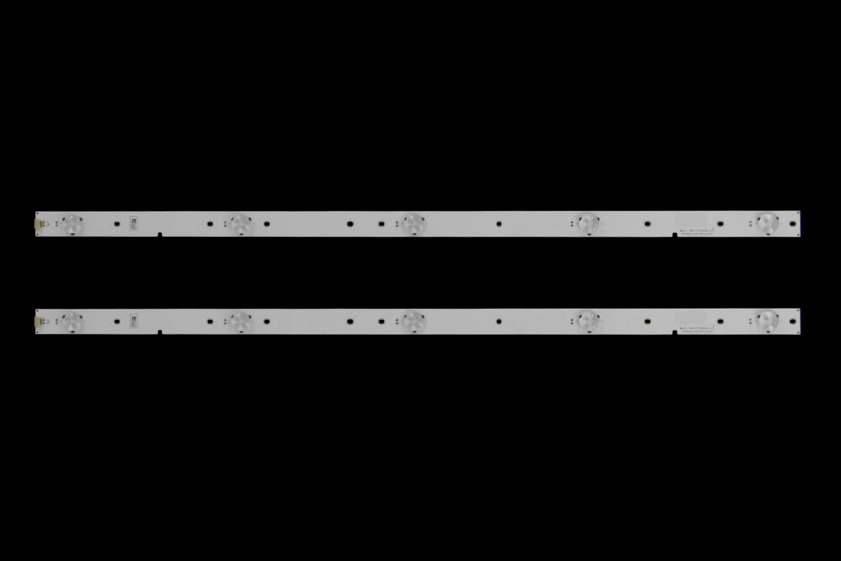 Zestaw listew LED do naprawy podświetlenia telewizora  HISENSE 32" zestaw 2szt x SVH320AL8_5LED_REV01_150227  SAMSUNG_2015CHI315_FCOM_05_15_RVE1.0_151104_LM41-00210A