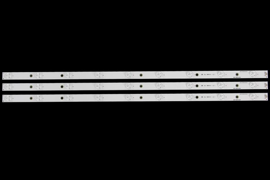 Zestaw listew LED do naprawy podświetlenia telewizora HAIER 55" zestaw 3szt X SUNG WEI 55V0   ShiOn 2D00746 Rev.D ,