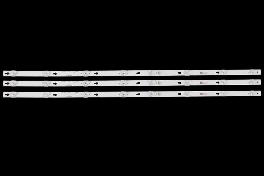 Zestaw listew LED do naprawy podświetlenia telewizora TCL 43" zestaw 3szt X OEM43LB06_LED3030F2.1_V1.2_20160513/ZM-GS-1615 4C-LB4308-ZM02J 6AN G0019 00147 10167/ZM-GS-1615 4C-LB4308-ZM02J 6AN G0019 00167 10167  / TOT_43D2900_3X8_3030C_d6+-2d1_4S1PX2 REC.V2 2016/08/10 YHA-4C-LB4308-YH05J 200617-GS7XFQ-00214 ,