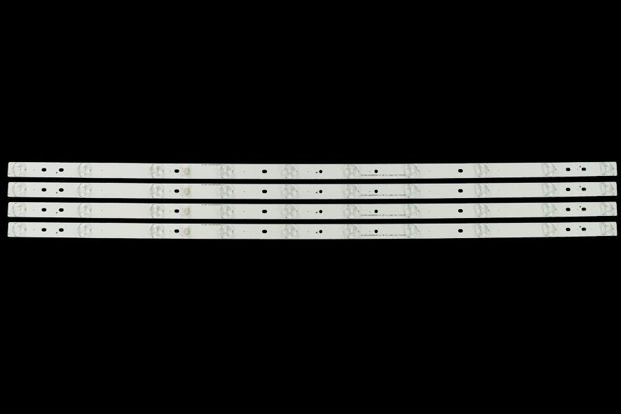 Zestaw listew LED do naprawy podświetlenia telewizora JVC 40" zestaw 4szt X DS40M53-DS01-V03 DSBJ-WG   5010N3-DS40M5300-01 NF-S-L(08H-132)170503D ,