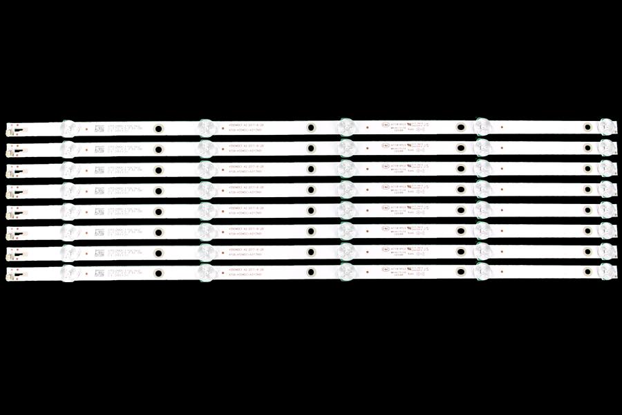 Zestaw listew LED do naprawy podświetlenia telewizora PHILIPS 55" zestaw 8szt X K550WDC1 A2 2017-8-28   4708-K55WDC-A2113N01 ,