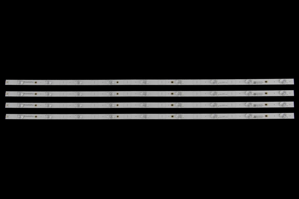 Zestaw listew LED do naprawy podświetlenia telewizora  HYUNDAI 49" zestaw 4szt x LB-C490F18-E5S-H-G01-XRD2    CRH-ZG49G6000303009047C1REV1.1