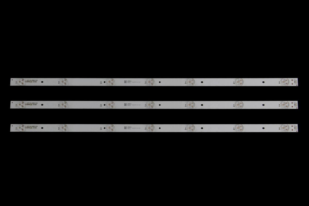 Zestaw listew LED do naprawy podświetlenia telewizora  HISENSE 32" zestaw 3szt x JL.D32071330-258HS-M_V01