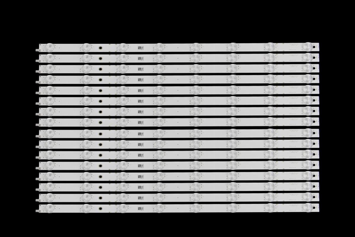 Zestaw listew LED do naprawy podświetlenia telewizora  VIZIO 55" zestaw 16szt x LB55133 V0_01