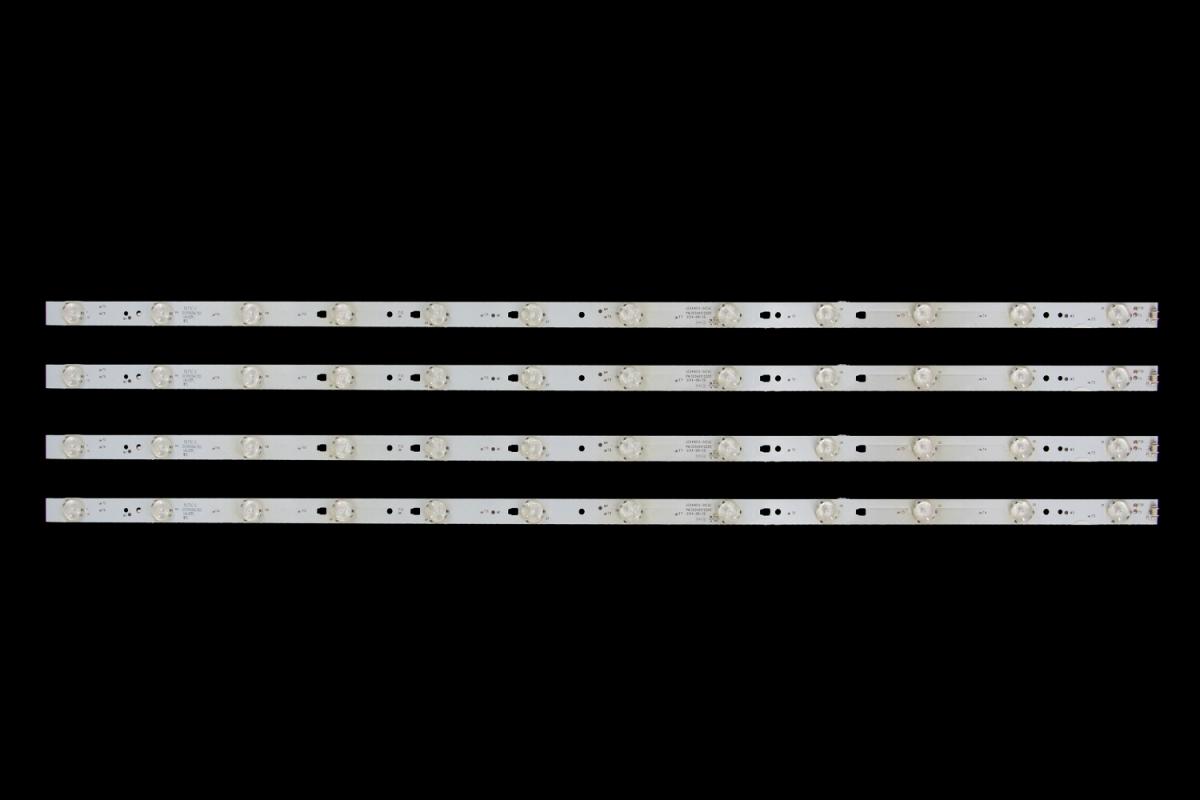 Zestaw listew LED do naprawy podświetlenia telewizora  HAIER 40" zestaw 4szt x LED40D12-02(A)    PN:30340012205    2014-09-30