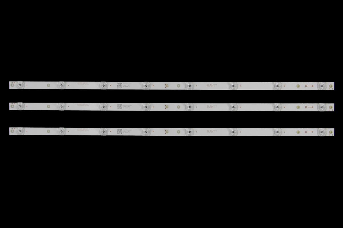 Zestaw listew LED do naprawy podświetlenia telewizora  PHILIPS 40" zestaw 3szt x K400WDD1 A2 2018-3-7     4708-K40WDD-A2113N01   K400WDD1 A3 2018-5-17 4708-K400WD-A3113N01