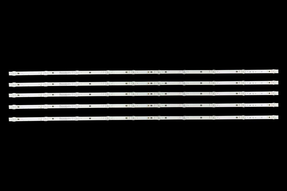 Zestaw listew LED do naprawy podświetlenia telewizora  HISENSE 55" zestaw 5szt x JL.D55052330-006CS-M-V01  5.0