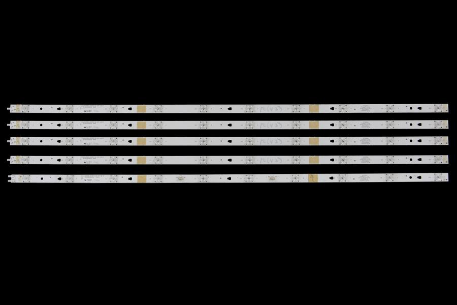 Zestaw listew LED do naprawy podświetlenia telewizora  HAIER 42" zestaw 4A+1B x A:LED42D10A-ZC14DFG-04 2017-08-01   PN:30342010209   10S1P B:LED42D10B-ZC14DFG-04 2017-08-01    PN:30342010210   5S1P*2