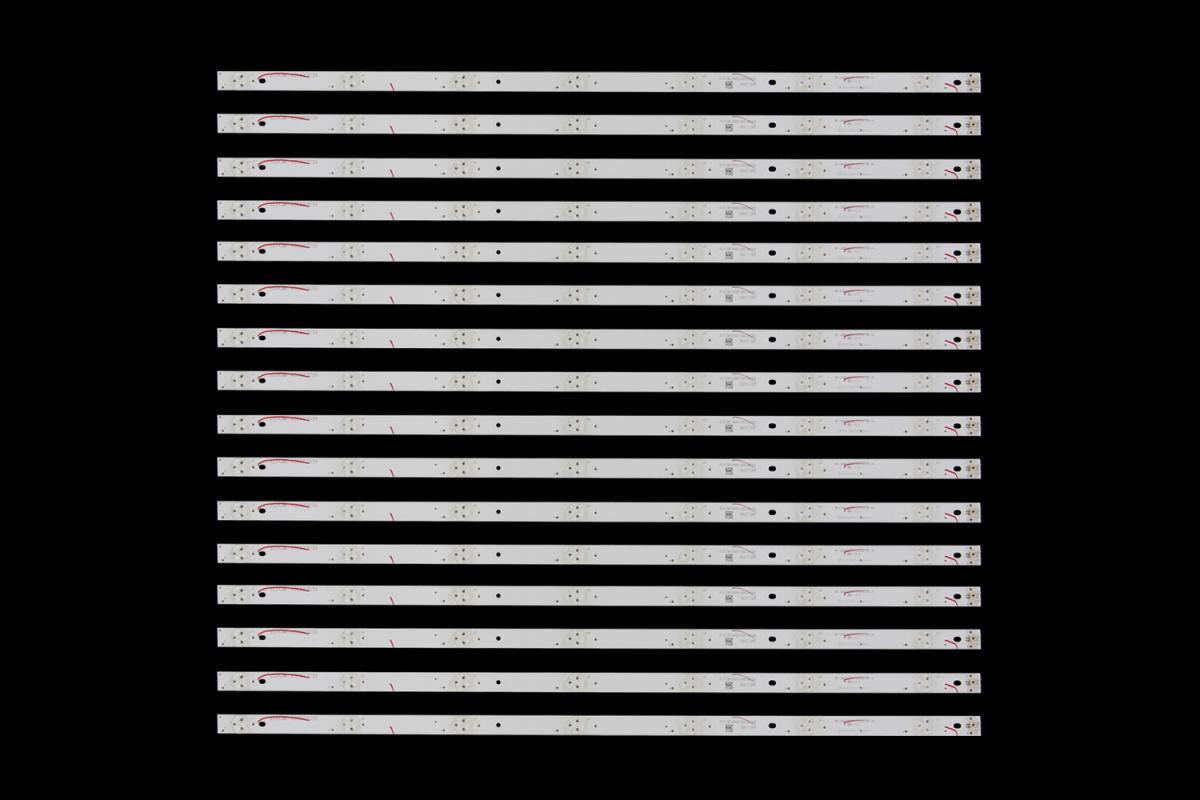 Zestaw listew LED do naprawy podświetlenia telewizora  PHILIPS 65" zestaw 16szt x RF-EN650E30-0701S-01, ECHOM-4665P3039