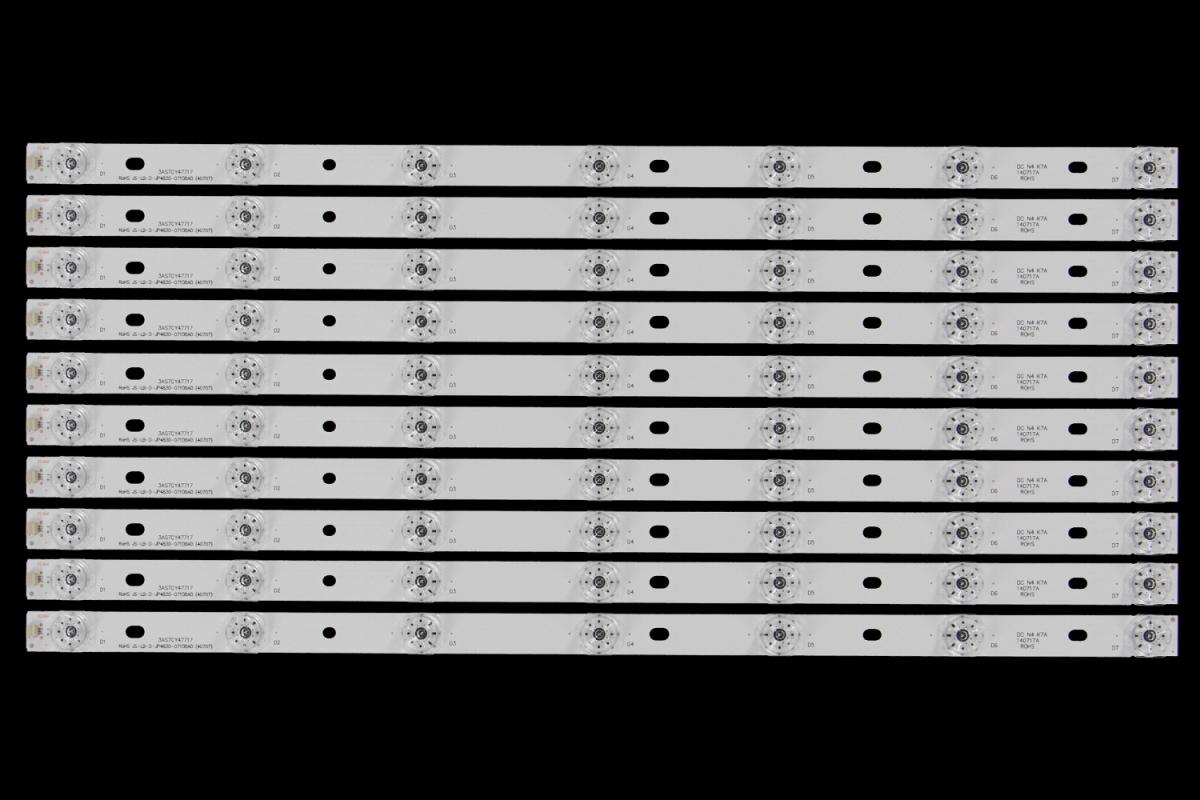 Zestaw listew LED do naprawy podświetlenia telewizora  Le Hua 48" zestaw 10szt x ROHS  JS-LB-D-JP4830-071DBAD(40707)   3AS7CY47717