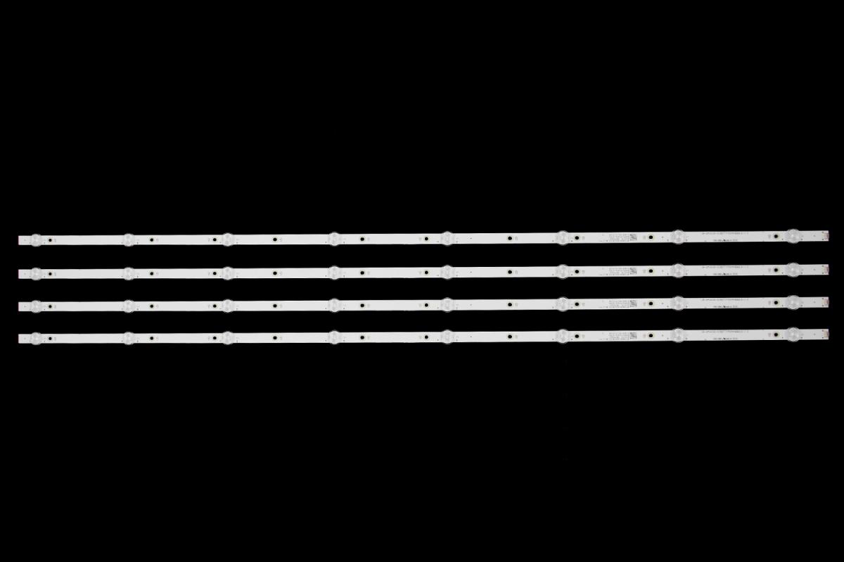 Zestaw listew LED do naprawy podświetlenia telewizora  Insignia 50" zestaw 4szt x LB-GM3030-GJBETTY504X8BB19-1-J    LB5010C V0_00