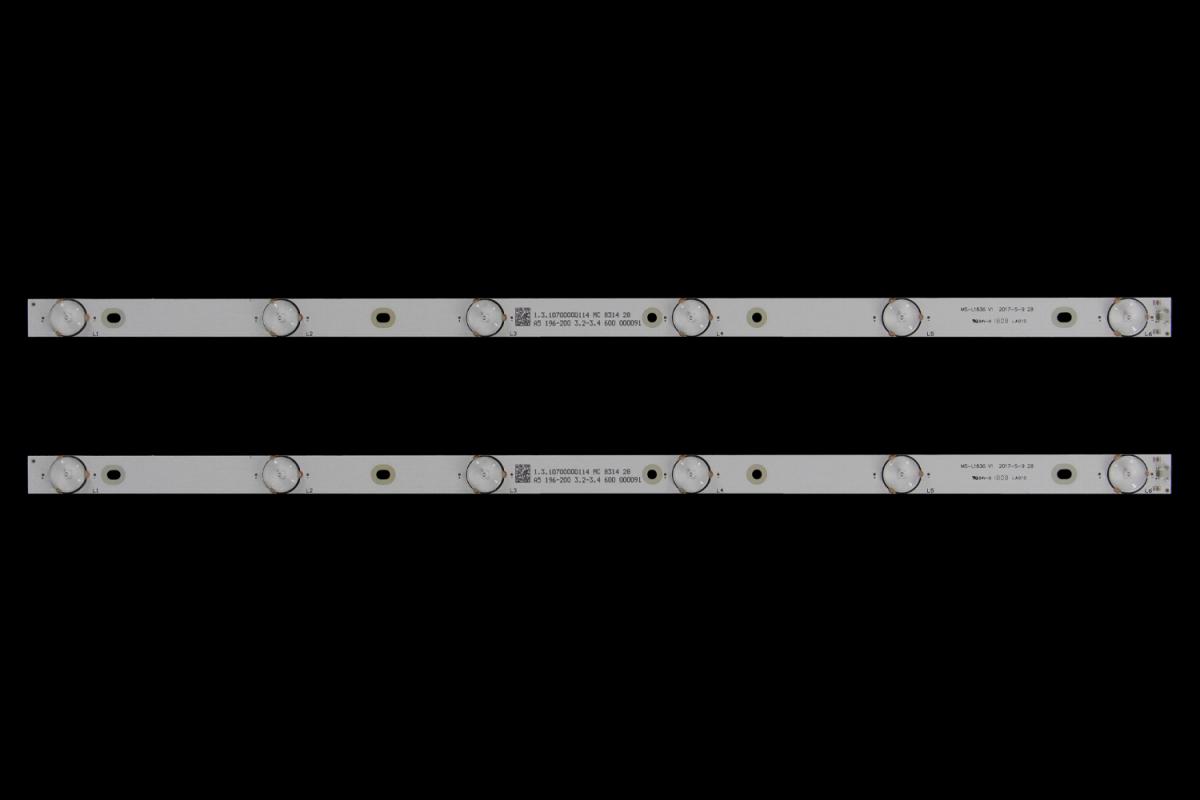 Zestaw listew LED do naprawy podświetlenia telewizora  HISENSE 32" zestaw 2szt x MS-L1836 V1 2017-5-9 28