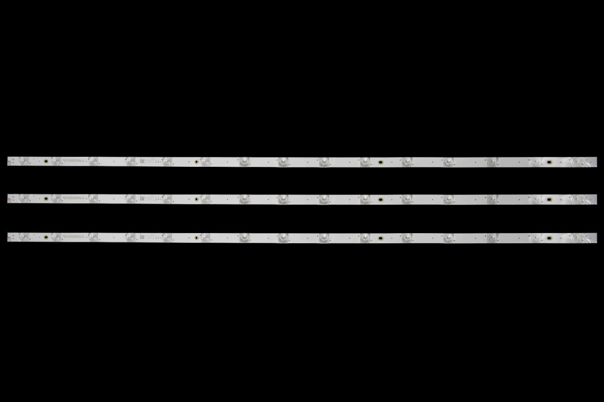 Zestaw listew LED do naprawy podświetlenia telewizora  Philco 55" zestaw 3szt x CRH-ZG55G7N30301503919REV1.0? 0FZD-03E348124HN