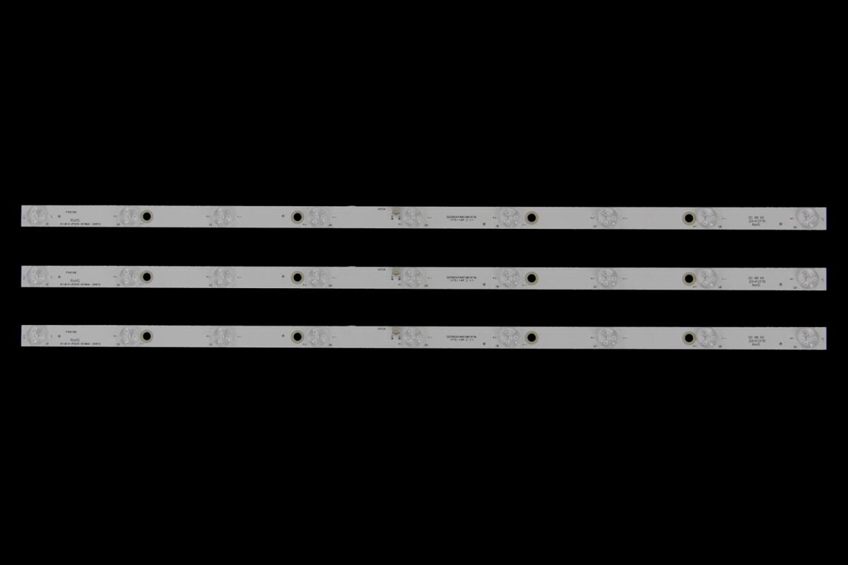 Zestaw listew LED do naprawy podświetlenia telewizora  Le Hua 32" zestaw 3szt x JS-LB-D-JP3235-091DBAD(40615)       32D3503V1W9C1B61817M