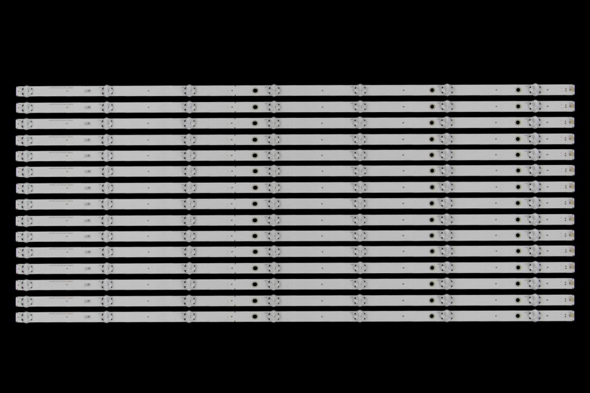 Zestaw listew LED do naprawy podświetlenia telewizora  SONY 70" zestaw 15szt x SVA700A17_14mm_7LED_Rev01_20180103