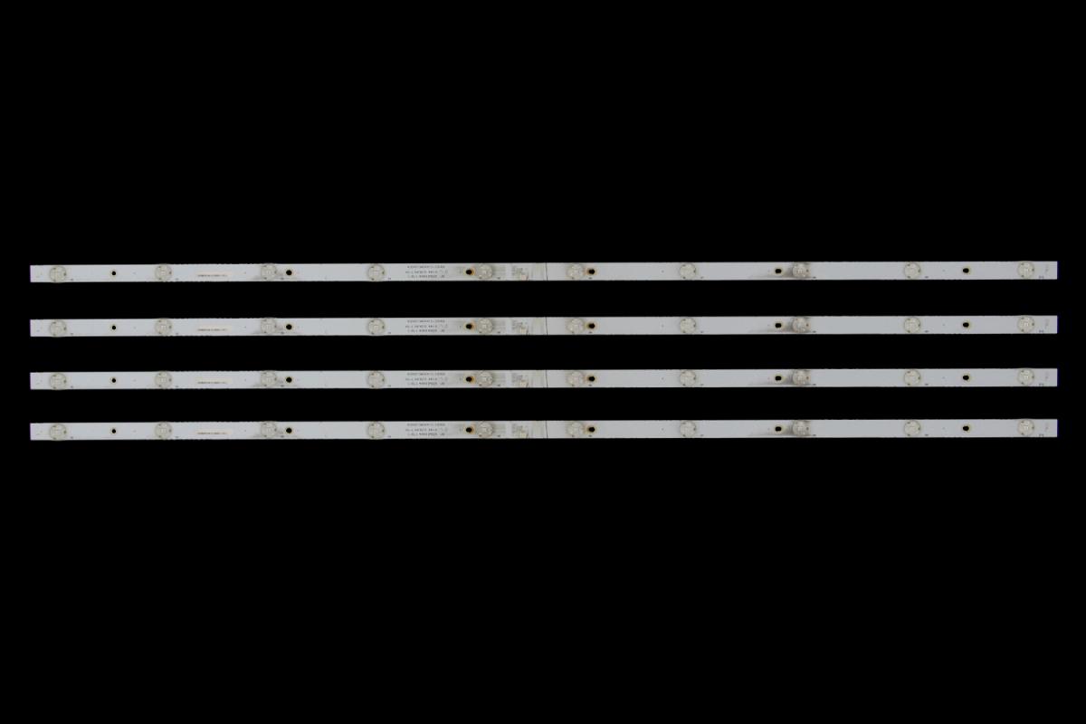 Zestaw listew LED do naprawy podświetlenia telewizora  HISENSE 43" zestaw 4szt x 430N91GM04X10-C0069 1.30.1.43N91GM02R
