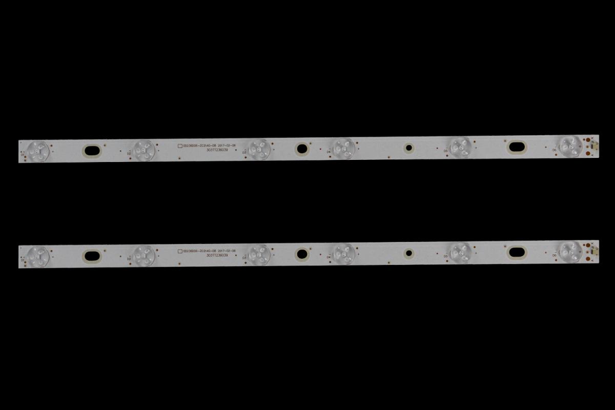 Zestaw listew LED do naprawy podświetlenia telewizora  TCL 24" zestaw 2szt x OD236D06-ZC21AG-08 2017-02-08 303TT236039