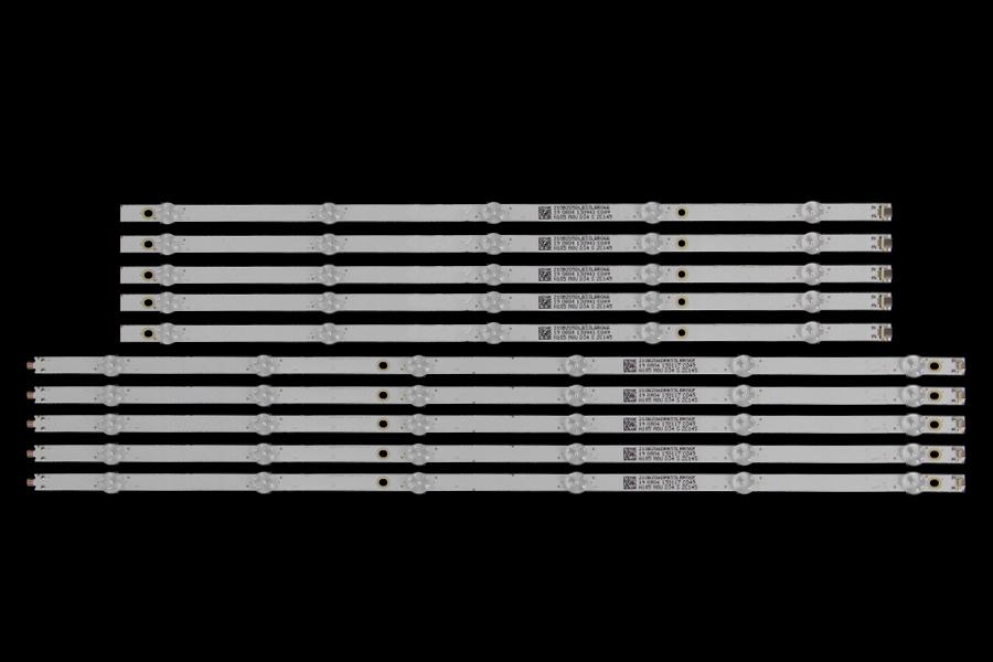 Zestaw listew LED do naprawy podświetlenia telewizora  VIZIO 58" zestaw 5L+5R x L:LBM580M0501-I-6(HF)(0)(L) LBM580M0601-J-6(HF)(0)(R)  210BZ05DLB33LBR06E 210BZ06DRB33LBR06E R:LBM580M0501-I-6(HF)(0)(L) LBM580M0601-J-6(HF)(0)(R)   210BZ05DLB33LBR06E  210BZ06DRB33LBR06E
