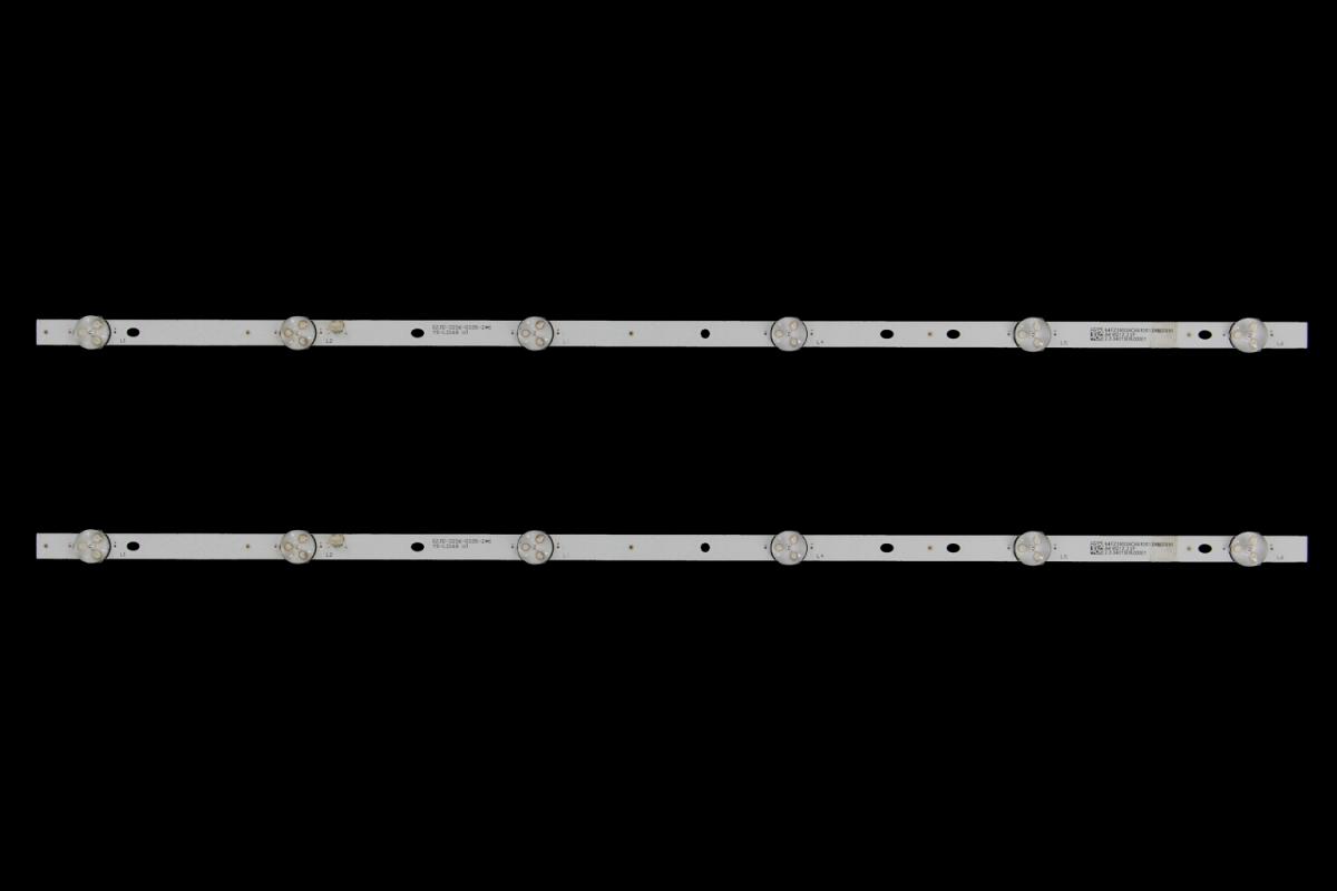 Zestaw listew LED do naprawy podświetlenia telewizora  Aiwa 32" zestaw 2szt x GZJD-32D6-OD35-2*6   MS-L2168 JAV-M7J-32-KDL-DT6-AO 01.11.BG-00679 A21E27V03B-9C3-Y1 00564