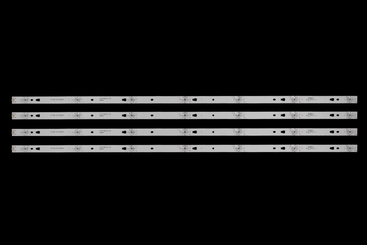 Zestaw listew LED do naprawy podświetlenia telewizora  SHARP 45" zestaw 4szt x ECHOM-0345UM006 T135/MA05L/30 188090968817 3P45UM010 A0 3P45UM009 A0 YS-L E469119
