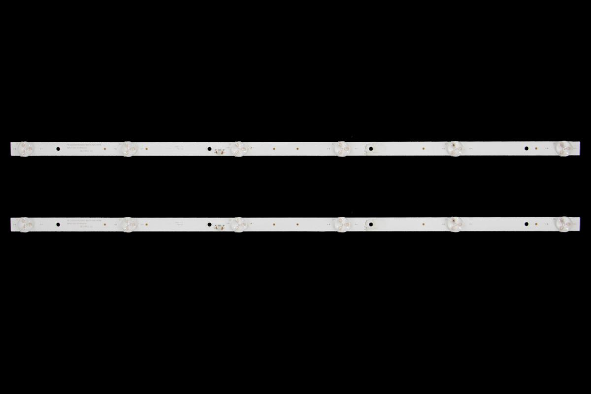 Zestaw listew LED do naprawy podświetlenia telewizora  HAIER 32" zestaw 2szt x HS-32D3003V2W6C1B57514M-LH-PB  INPUT:DC19V/600MA