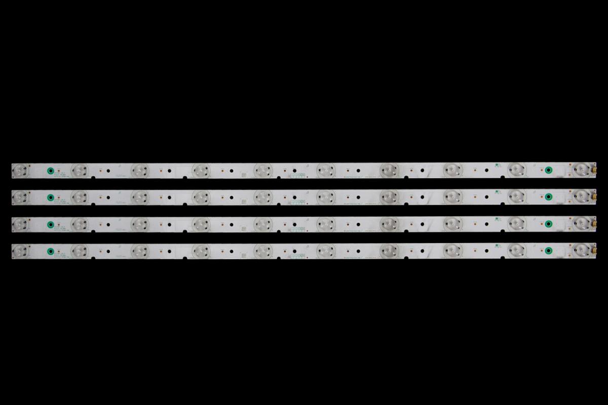 Zestaw listew LED do naprawy podświetlenia telewizora  SHARP 40" zestaw 4szt x RUNTK0086WJ ZZ05616WCA004871A1/ZZ05616WCA003421A1  PP/MP V6.0 Pitch 79.3mm 40inch 10Series   RUNTK0087WJ ZZ05615WCA01410B1/ZZ05615WCA013991B1