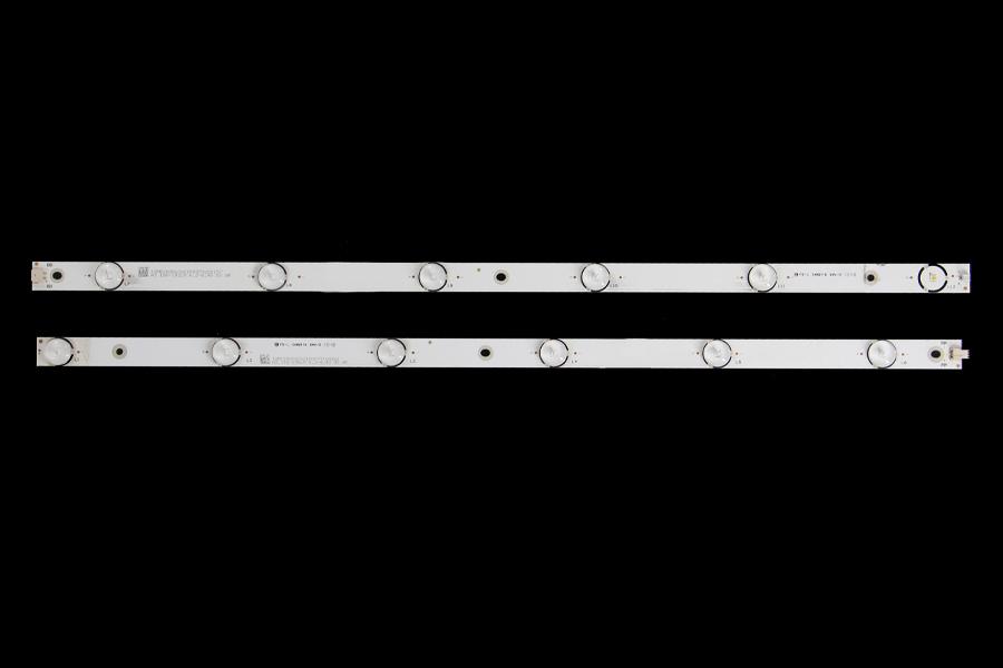 Zestaw listew LED do naprawy podświetlenia telewizora HAIER zestaw 10szt , 5L+5R x  L:18MC200D6C60100079200362  A3 192-196LM 6.2-6.4V 0X WR R:18MB200D6C60100079200157 A3 188-192LM 6.2-6.4V 0X WR