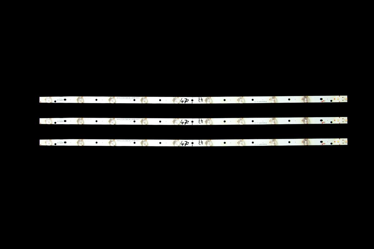 Zestaw listew LED do naprawy podświetlenia telewizora  FOX 39" zestaw 3szt x  IC-A-HWBG39D526   PKL-B23-F5-0924EI25P101830