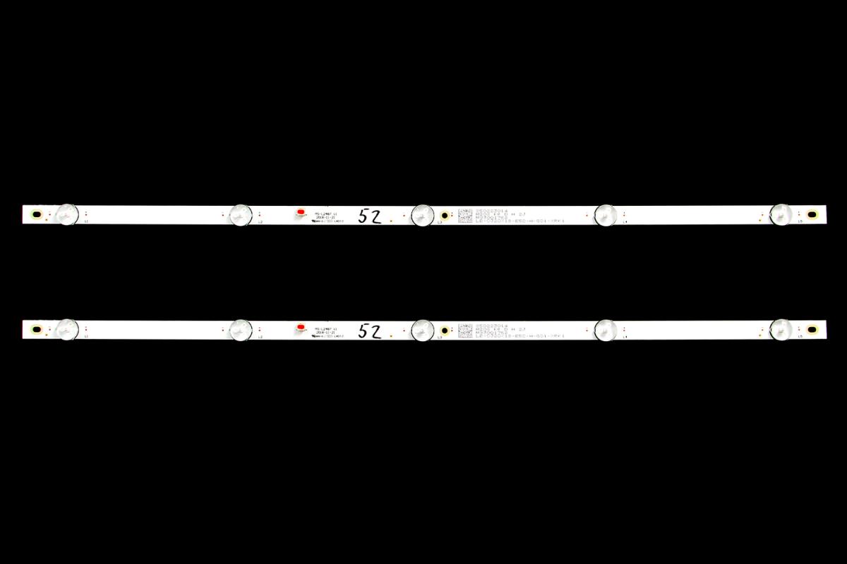Zestaw listew LED do naprawy podświetlenia telewizora  ALPHA 32" zestaw 2szt x  MS-L2487  850223014  M208 KE D H 2J  M93001762  LB-032X18-E50-H-B01-XRK1