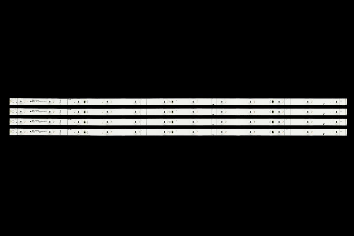 Zestaw listew LED do naprawy podświetlenia telewizora  HISENSE 55" zestaw 4szt x  SJ.HO.D5501201-3030BS-M-HF