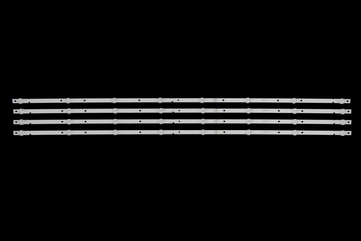Zestaw listew LED do naprawy podświetlenia telewizora  TESLA 49" zestaw 4szt x  RF-AZ490E30-0801S-10 JL.D49081330-001FS-M