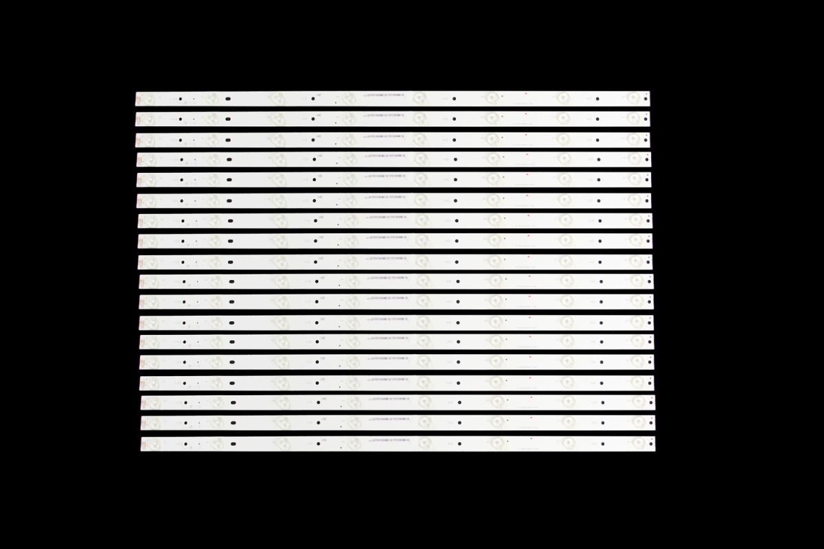 Zestaw listew LED do naprawy podświetlenia telewizora  VIZIO 70" zestaw 18szt x E700DLB003-002 sj-E700DLB003-002