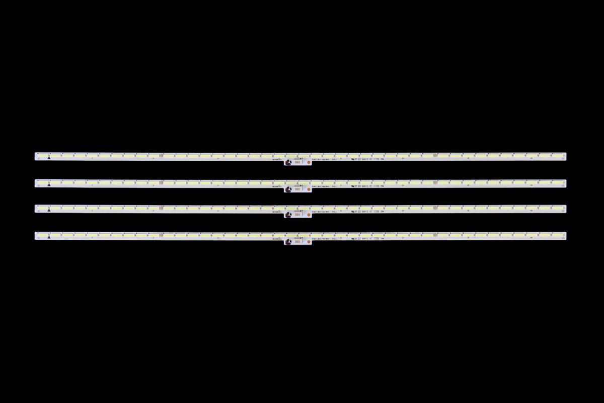 Zestaw listew LED do naprawy podświetlenia telewizora  HISENSE 65" zestaw 4szt x RSAG7.820.7466/ROH HE650K5U51