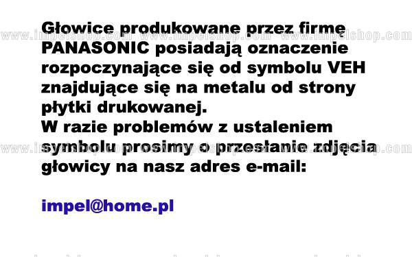 PANASONIC VEH-0293 (4H)